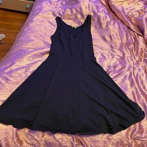 Mini black dress